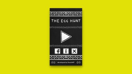 the egg hunt